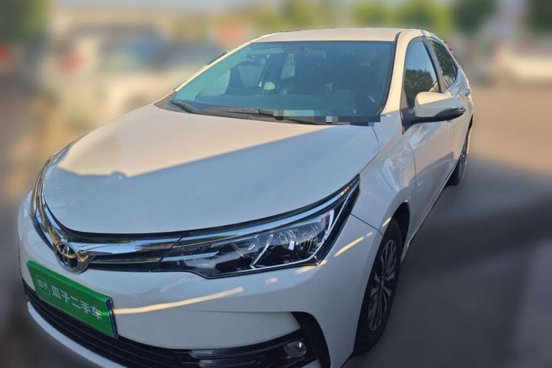 Used Toyota Corolla 2017 Revised Version 1.2T S-CVT GL Front Left 45 Deg