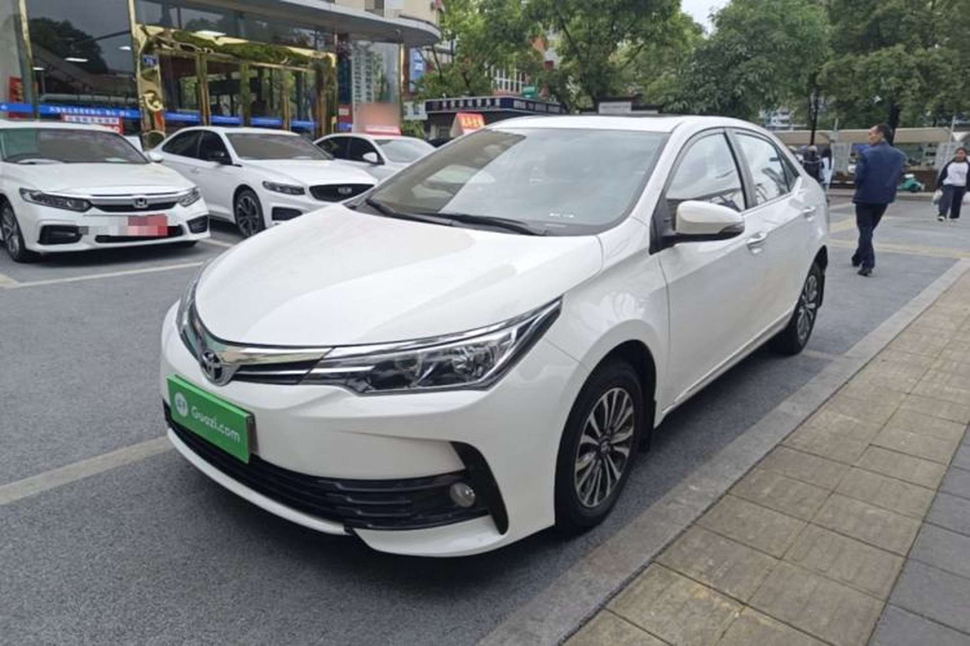 Used Toyota Corolla 2017 Revised Version 1.2T S-CVT GL-i Front Left 45 Deg