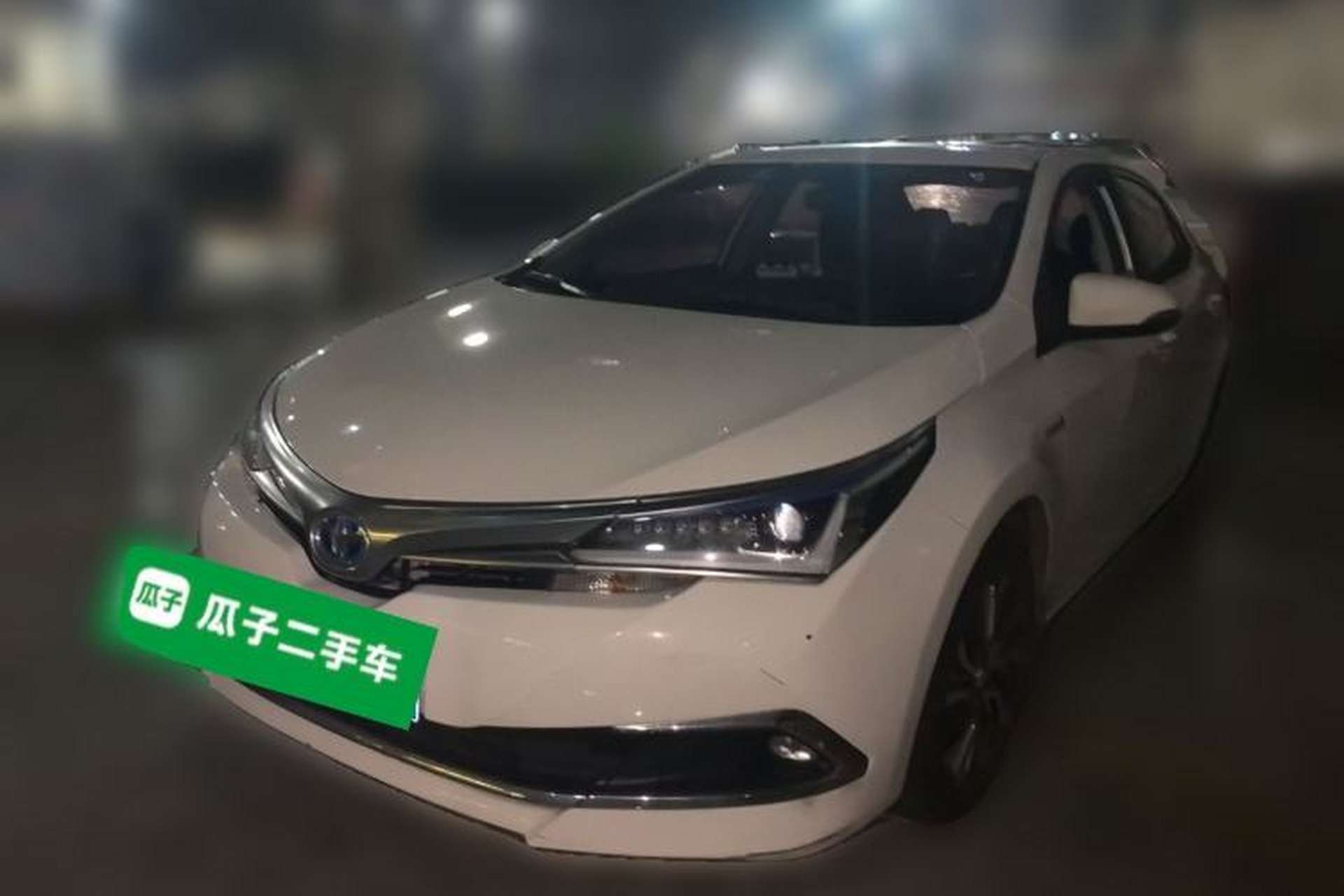 Used Toyota Corolla 2017 Revised Dual-Engine 1.8L E-CVT Leading Edition Front Left 45 Deg