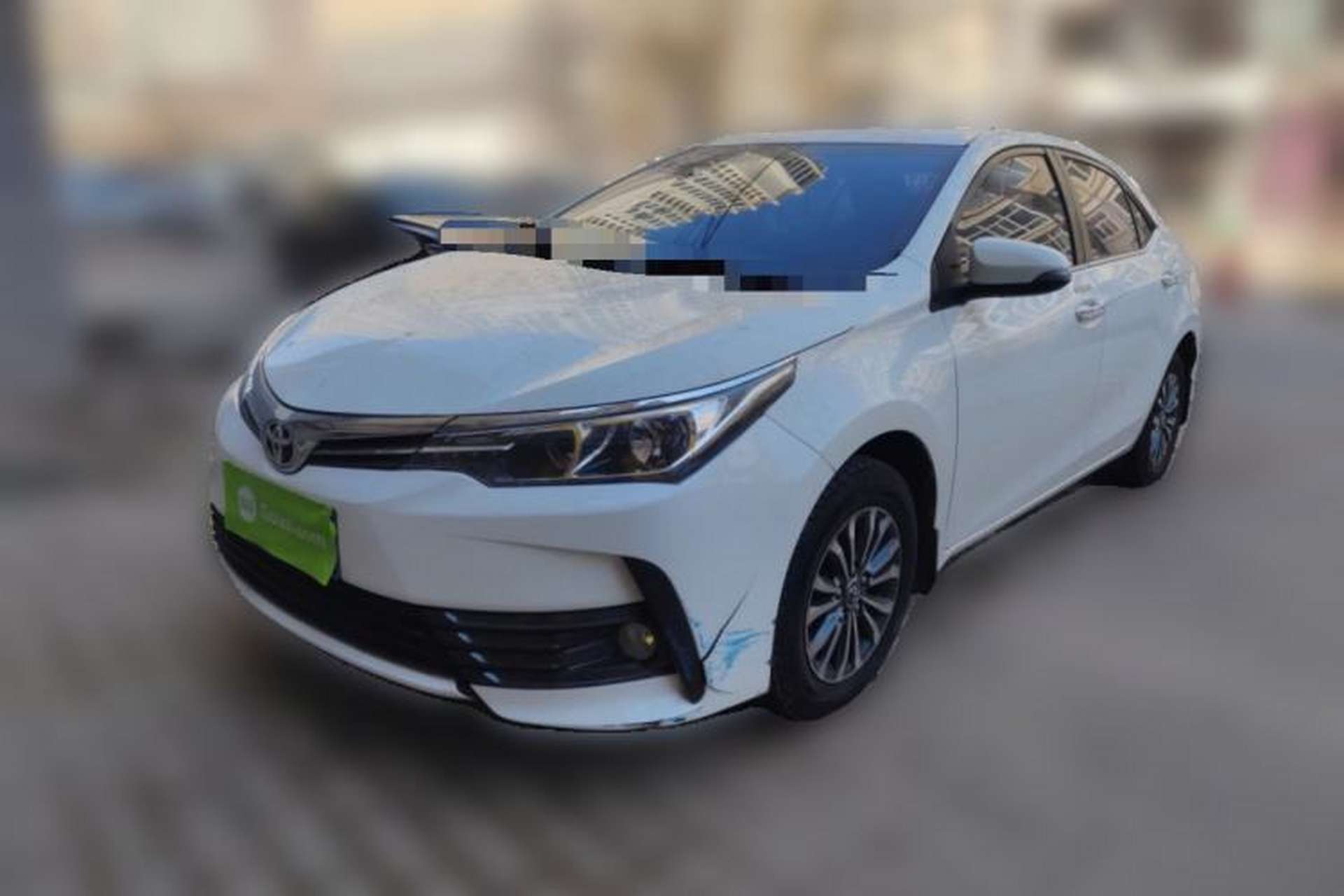 Used Toyota Corolla 2017 Revised Version 1.2T S-CVT GL Front Left 45 Deg