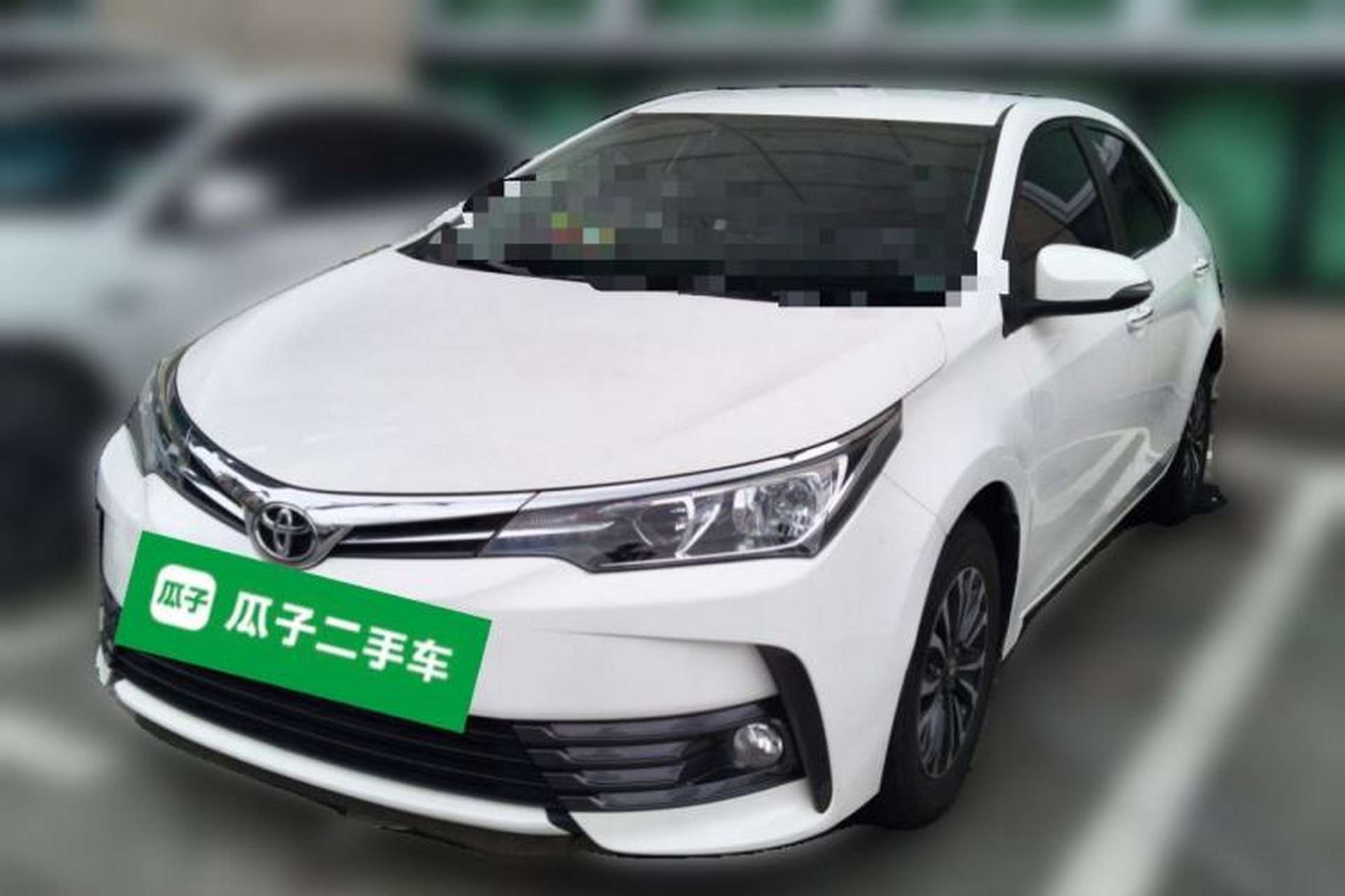 Used Toyota Corolla 2017 Revised Version 1.2T S-CVT GL Front Left 45 Deg