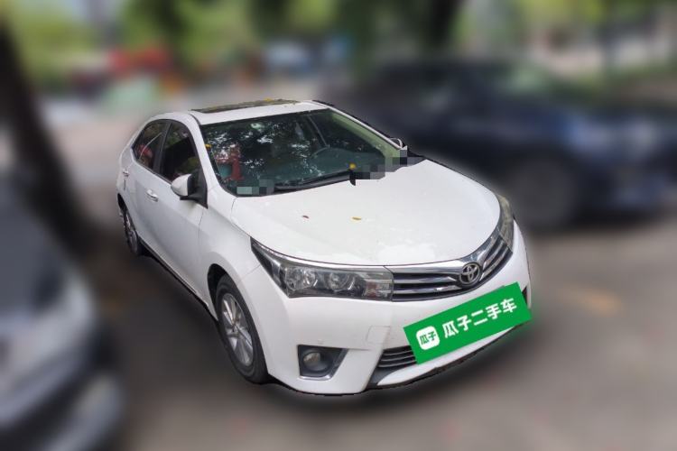 Used Toyota Corolla 2017 1.2T CVT GL-i Front Right 45 Deg