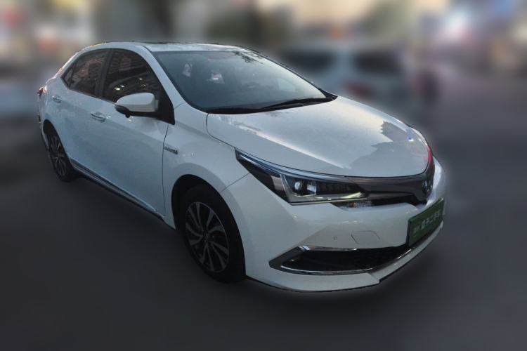 Used Toyota Corolla 2017 Revised Dual-Engine 1.8L E-CVT Elite Edition Front Right 45 Deg