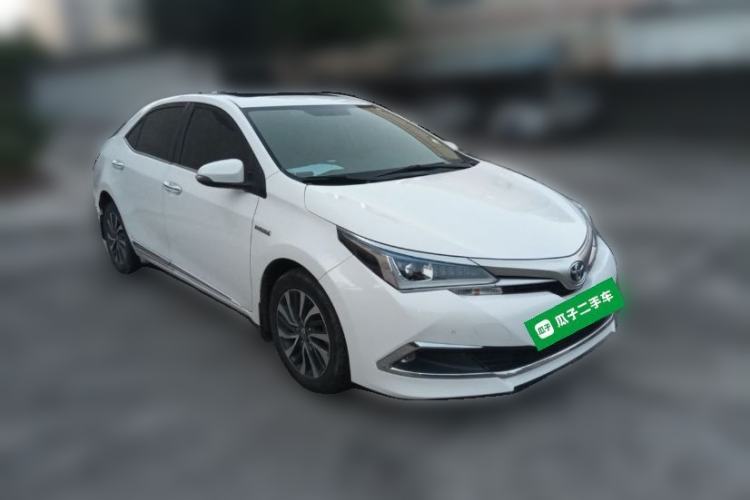 Used Toyota Corolla 2017 Revised Dual-Engine 1.8L E-CVT Elite Edition Front Right 45 Deg