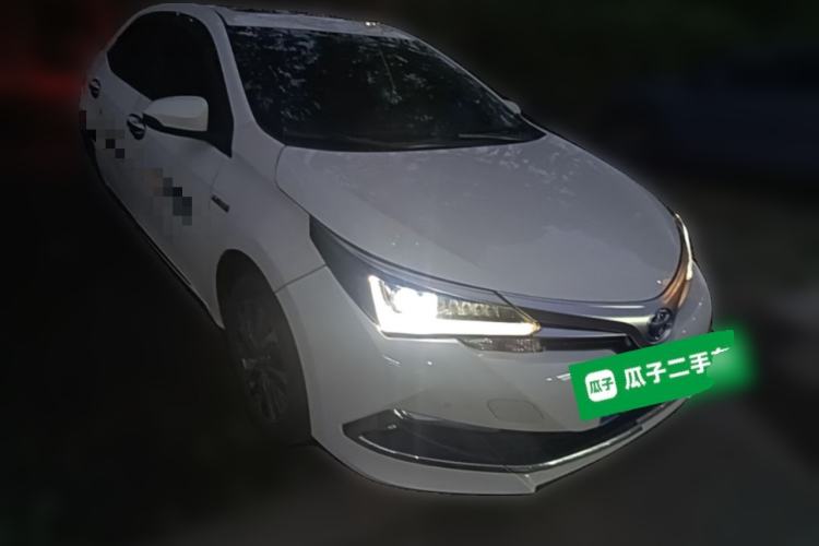 Used Toyota Corolla 2017 Revised Dual-Engine 1.8L E-CVT Elite Edition Front Right 45 Deg