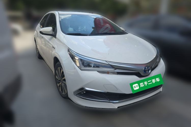 Used Toyota Corolla 2017 Revised Dual-Engine 1.8L E-CVT Leading Edition Front Right 45 Deg
