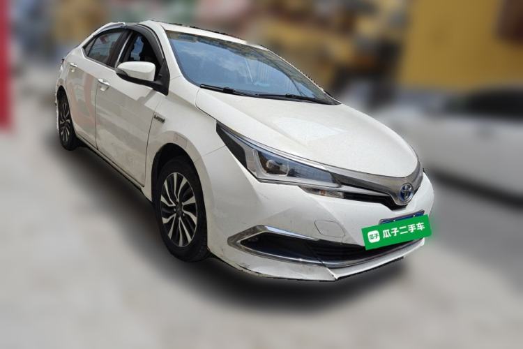 Used Toyota Corolla 2017 Revised Dual-Engine 1.8L E-CVT Leading Edition Front Right 45 Deg