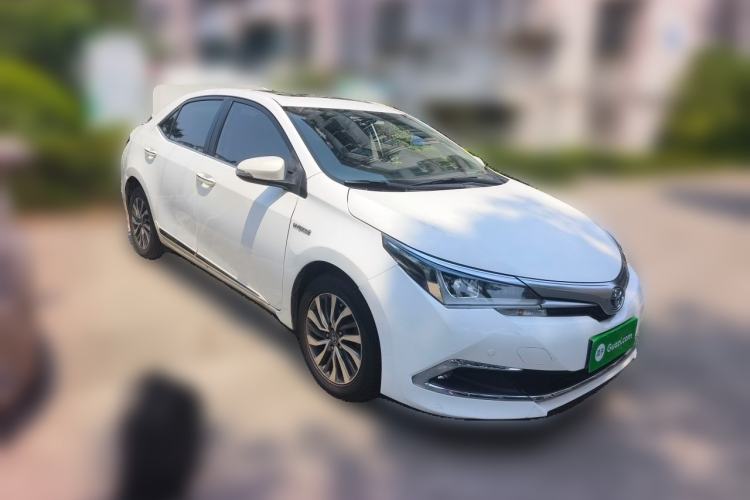 Used Toyota Corolla 2017 Revised Dual-Engine 1.8L E-CVT Elite Edition Front Right 45 Deg