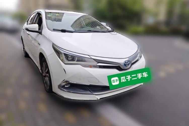 Used Toyota Corolla 2017 Revised Dual-Engine 1.8L E-CVT Elite Edition Front Right 45 Deg