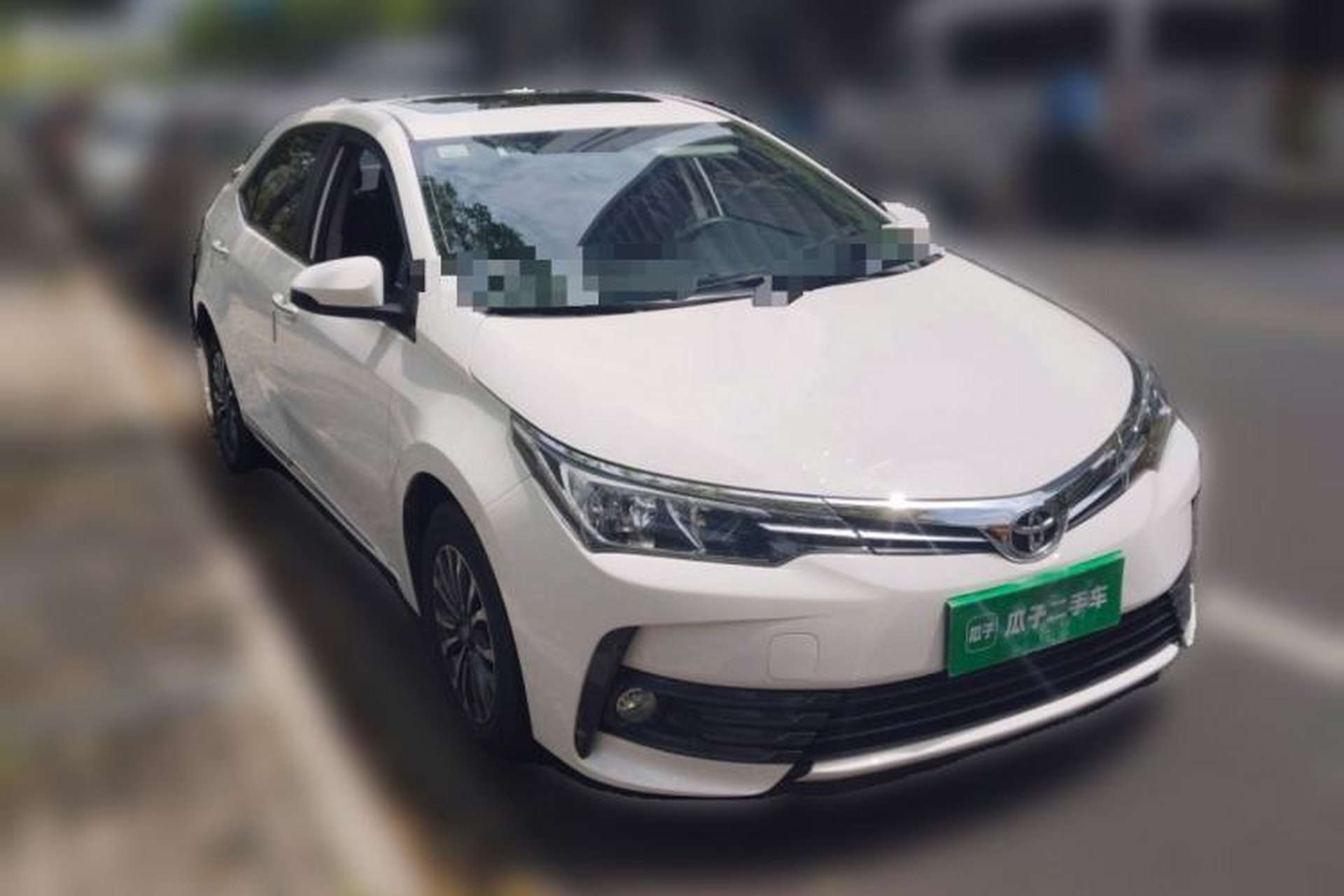 Used Toyota Corolla 2017 Revised Version 1.2T S-CVT GL-i Front Right 45 Deg