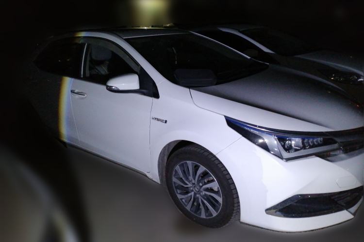 Used Toyota Corolla 2017 Revised Dual-Engine 1.8L E-CVT Leading Edition Front Right 45 Deg