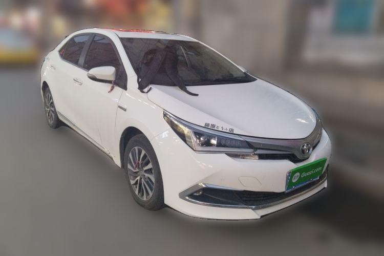 Used Toyota Corolla 2017 Revised Dual-Engine 1.8L E-CVT Elite Edition Front Right 45 Deg