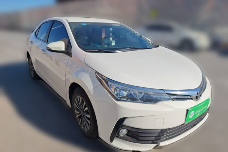 Used Toyota Corolla 2017 Revised Version 1.2T S-CVT GL Front Right 45 Deg