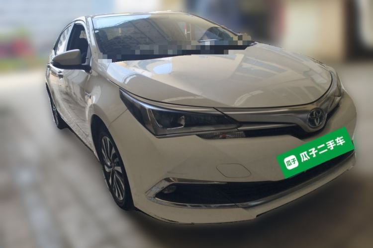 Used Toyota Corolla 2017 Revised Dual-Engine 1.8L E-CVT Leading Edition Front Right 45 Deg