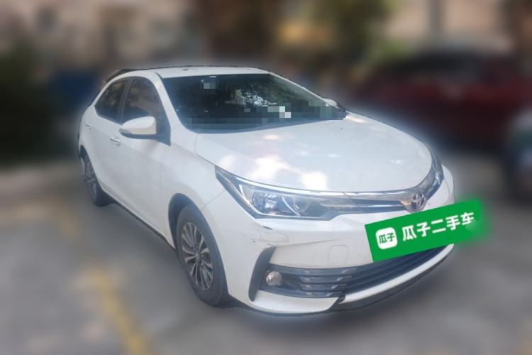 Used Toyota Corolla 2017 Revised Version 1.2T S-CVT GL Front Right 45 Deg