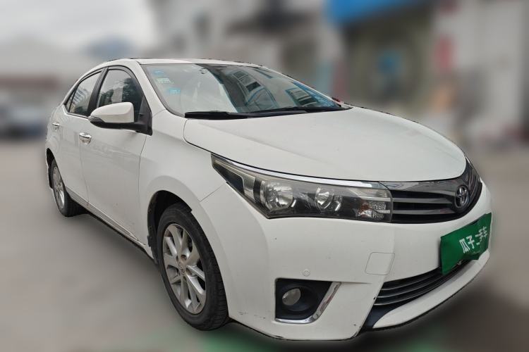 Used Toyota Corolla 2017 1.2T CVT GL-i Leather Edition Front Right 45 Deg