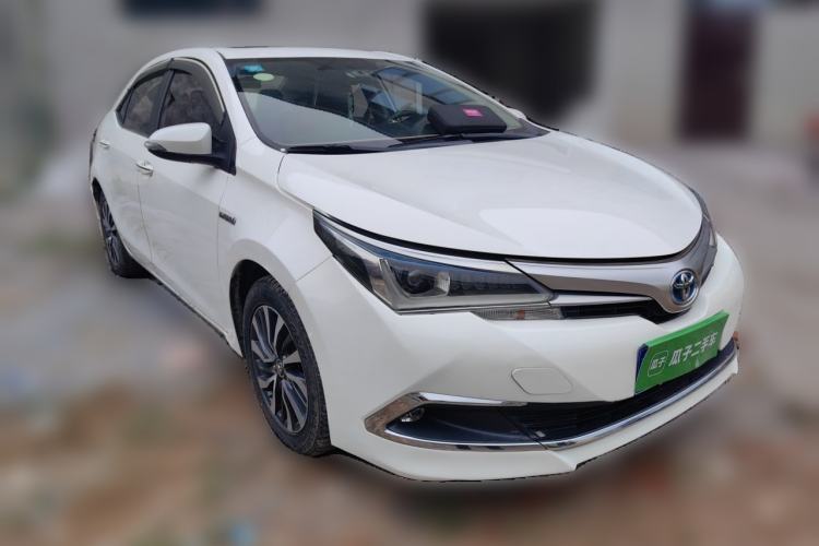 Used Toyota Corolla 2017 Revised Dual-Engine 1.8L E-CVT Leading Edition Front Right 45 Deg