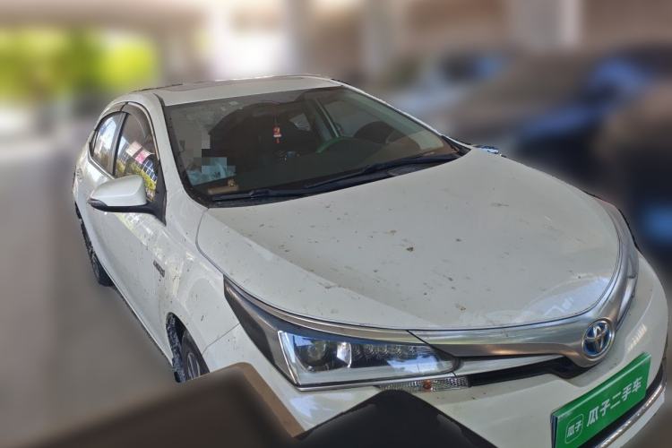 Used Toyota Corolla 2017 Revised Dual-Engine 1.8L E-CVT Leading Edition Front Right 45 Deg