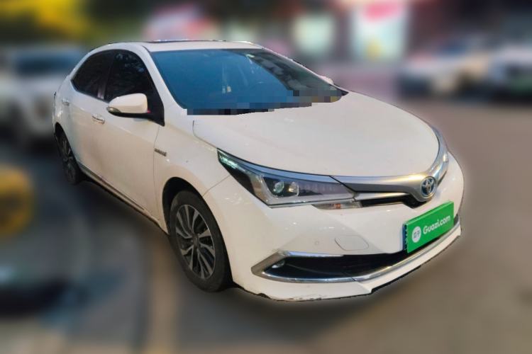 Used Toyota Corolla 2017 Revised Dual-Engine 1.8L E-CVT Elite Edition Front Right 45 Deg