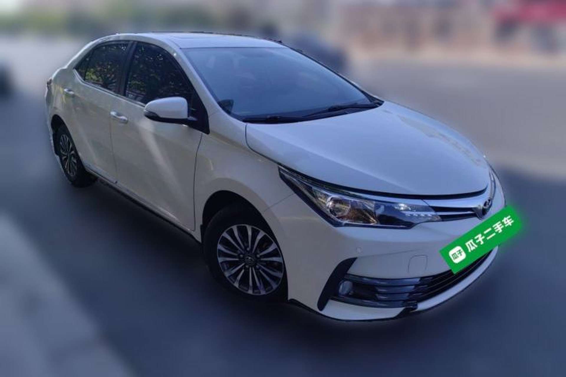 Used Toyota Corolla 2017 Revised Version 1.2T S-CVT GL-i Leather Edition Front Right 45 Deg