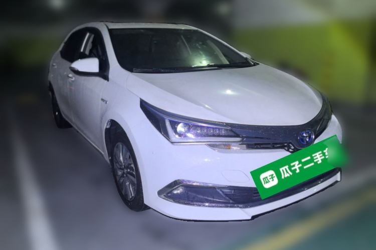 Used Toyota Corolla 2017 Revised Dual-Engine 1.8L E-CVT Leading Edition Front Right 45 Deg