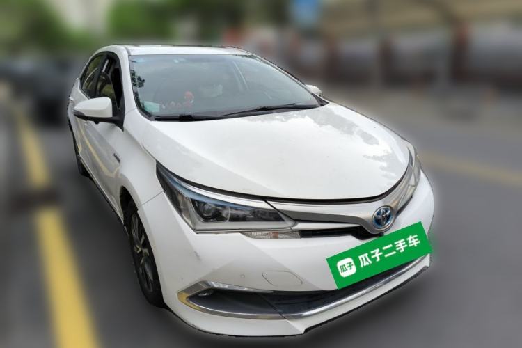 Used Toyota Corolla 2017 Revised Dual-Engine 1.8L E-CVT Elite Edition Front Right 45 Deg