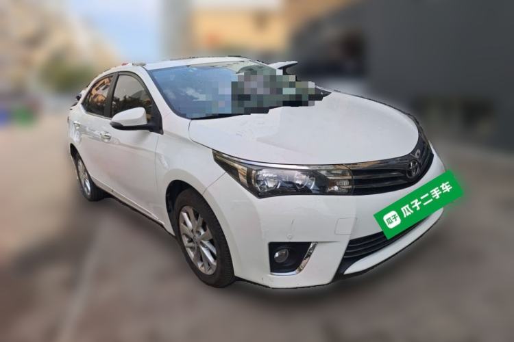 Used Toyota Corolla 2017 1.2T CVT GL-i Leather Edition Front Right 45 Deg