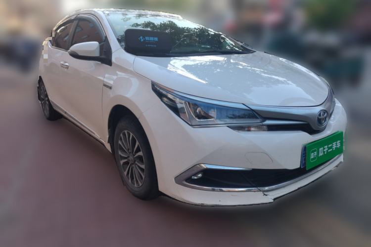 Used Toyota Corolla 2017 Revised Dual-Motor 1.8L E-CVT Pioneer Edition Front Right 45 Deg