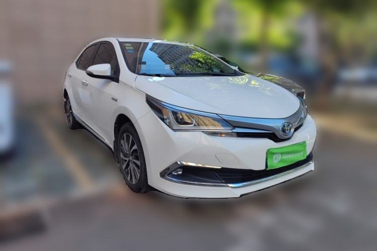 Used Toyota Corolla 2017 Revised Dual-Engine 1.8L E-CVT Elite Edition Front Right 45 Deg