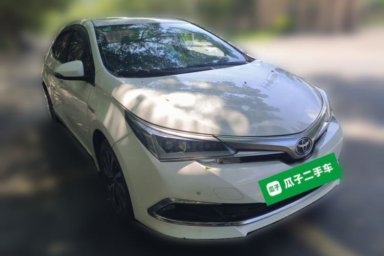 Used Toyota Corolla 2017 Revised Dual-Engine 1.8L E-CVT Elite Edition Front Right 45 Deg