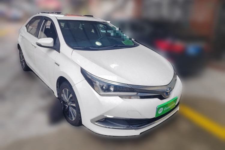 Used Toyota Corolla 2017 Revised Dual-Engine 1.8L E-CVT Leading Edition Front Right 45 Deg