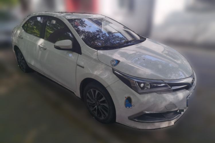 Used Toyota Corolla 2017 Revised Dual-Engine 1.8L E-CVT Leading Edition Front Right 45 Deg