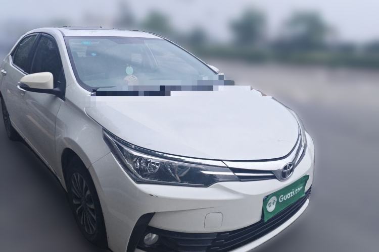 Used Toyota Corolla 2017 Revised Version 1.2T S-CVT GL-i Front Right 45 Deg