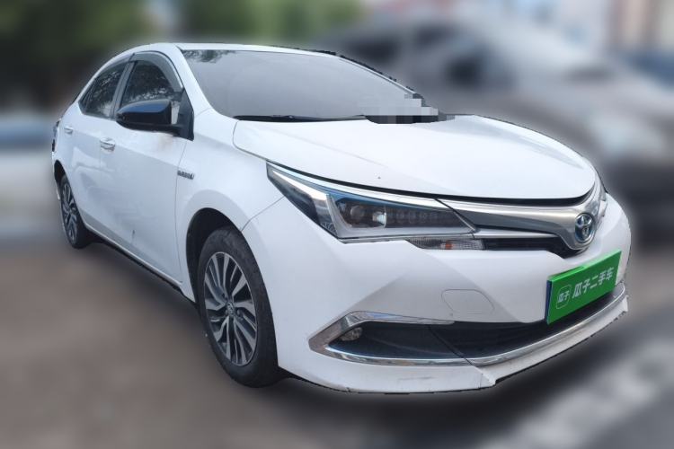 Used Toyota Corolla 2017 Revised Dual-Engine 1.8L E-CVT Leading Edition Front Right 45 Deg
