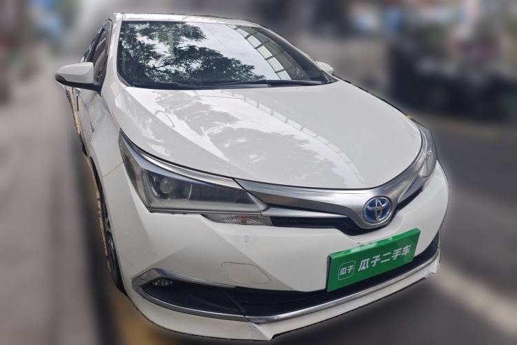 Used Toyota Corolla 2017 Revised Dual-Engine 1.8L E-CVT Leading Edition Front Right 45 Deg