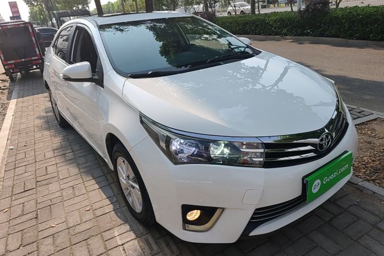 Used Toyota Corolla 2017 1.2T CVT GL-i Front Right 45 Deg