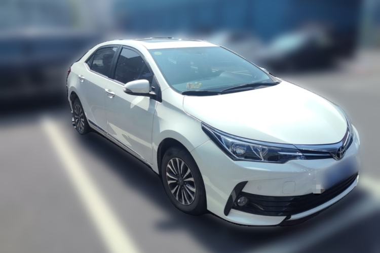 Used Toyota Corolla 2017 Revised Version 1.2T S-CVT GL-i Front Right 45 Deg