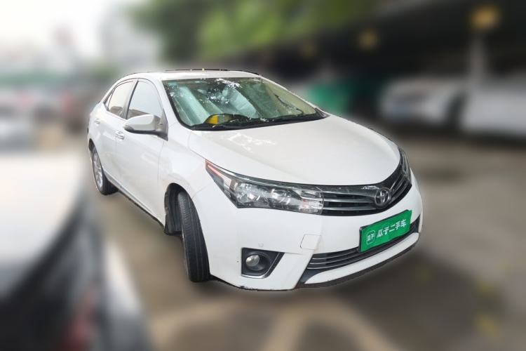 Used Toyota Corolla 2017 1.2T CVT GL-i Leather Edition Front Right 45 Deg