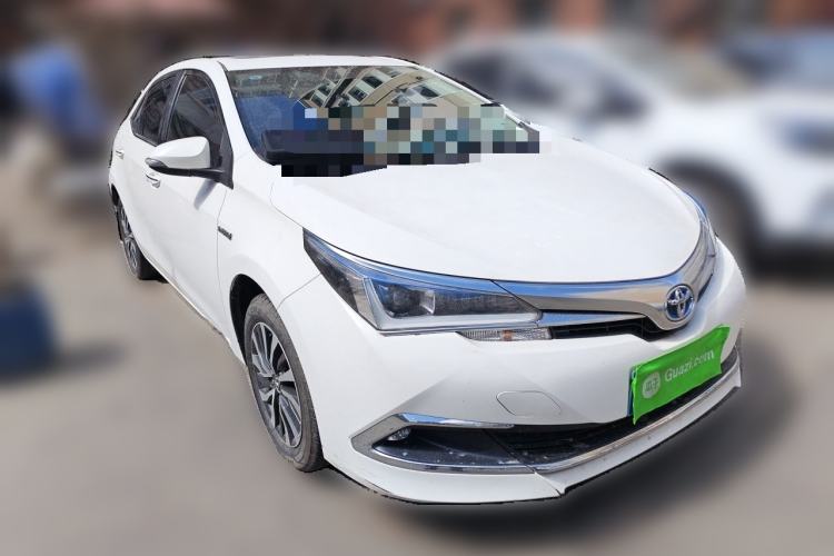 Used Toyota Corolla 2017 Revised Dual-Engine 1.8L E-CVT Leading Edition Front Right 45 Deg