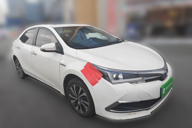 Used Toyota Corolla 2017 Revised Dual-Engine 1.8L E-CVT Leading Edition Front Right 45 Deg