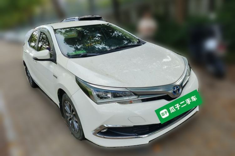 Used Toyota Corolla 2017 Revised Dual-Motor 1.8L E-CVT Pioneer Edition Front Right 45 Deg