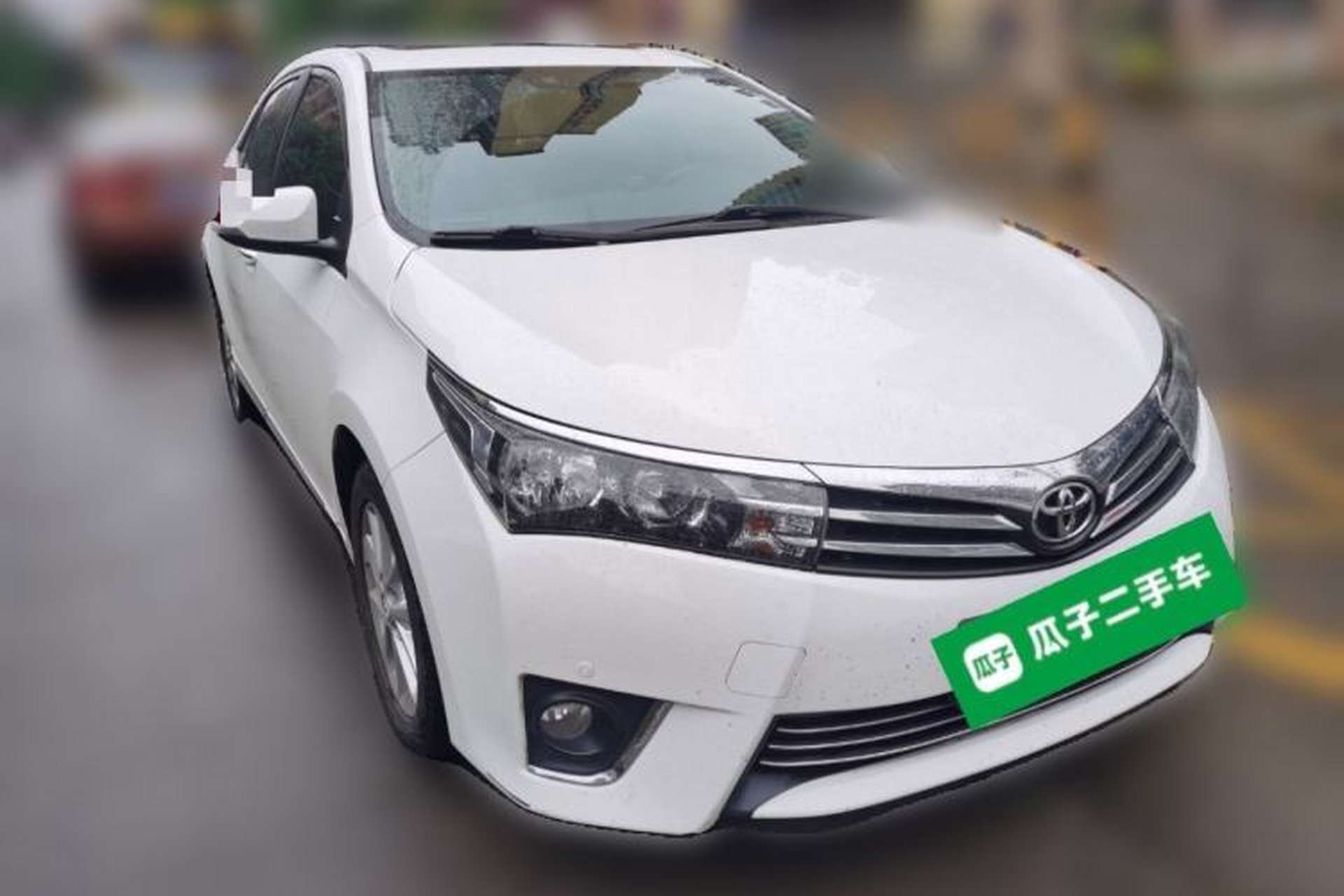 Used Toyota Corolla 2017 1.2T CVT GL-i Leather Edition Front Right 45 Deg
