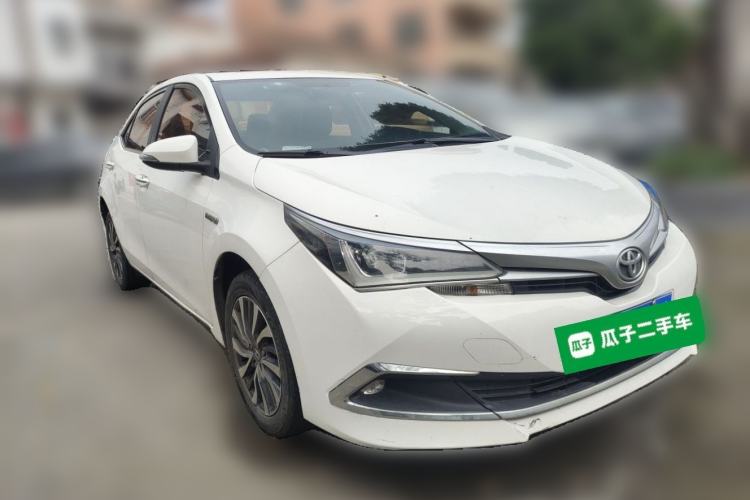 Used Toyota Corolla 2017 Revised Dual-Engine 1.8L E-CVT Leading Edition Front Right 45 Deg