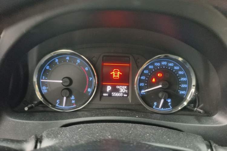 Used Toyota Corolla 2017 Revised Version 1.2T S-CVT GL-i Instrument Cluster