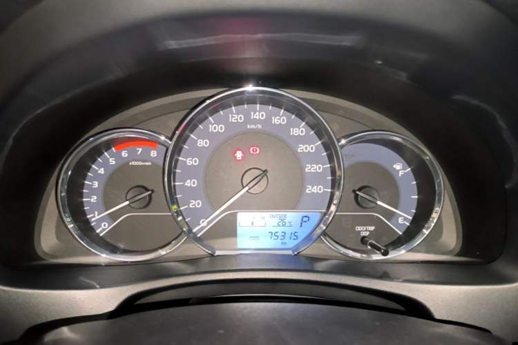 Used Toyota Corolla 2017 Revised Version 1.2T S-CVT GL Instrument Cluster