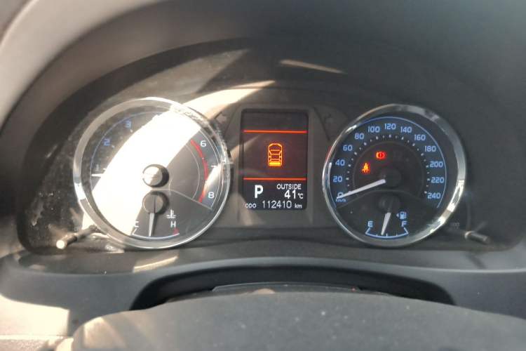 Used Toyota Corolla 2017 Revised Version 1.2T S-CVT GL-i Instrument Cluster