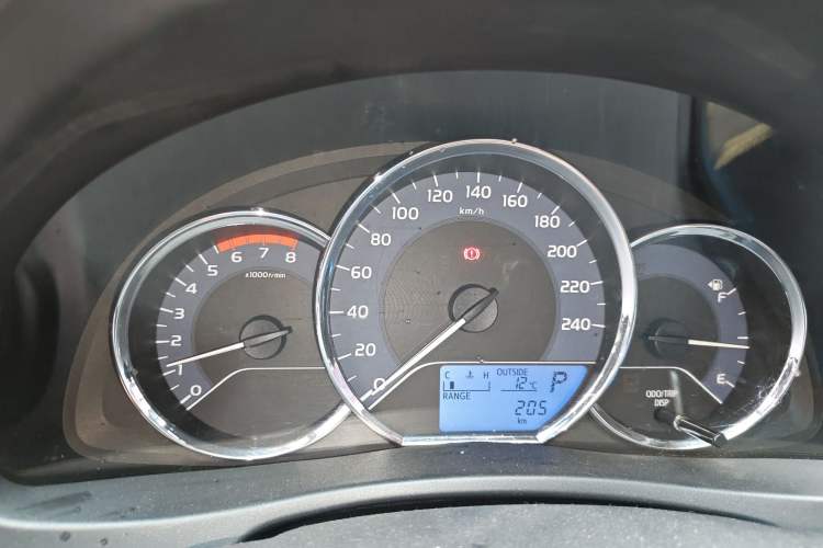 Used Toyota Corolla 2017 Revised Version 1.2T S-CVT GL Instrument Cluster
