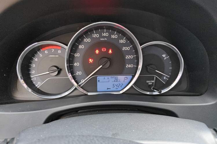 Used Toyota Corolla 2017 Revised Version 1.2T S-CVT GL Instrument Cluster