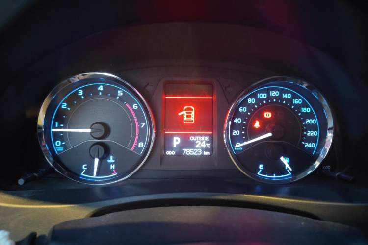 Used Toyota Corolla 2017 Revised Version 1.2T S-CVT GL-i Instrument Cluster