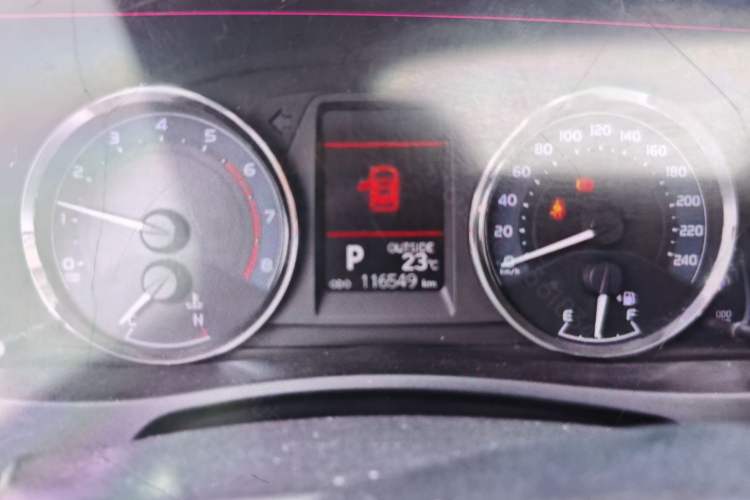 Used Toyota Corolla 2017 Revised Version 1.2T S-CVT GL-i Instrument Cluster